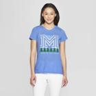 Women's Short Sleeve Scoop Neck Summer Nights T-shirt - Awake Blue