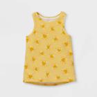 Toddler Girls' Heart Tank Top - Cat & Jack Light Yellow