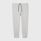 Men's Tall Sweater Fleece Jogger Pants - Goodfellow & Co Light Gray Heather Mt, Light Gray Grey