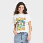 Warner Bros. Women's Wonder Woman Short Sleeve Graphic T-shirt - White