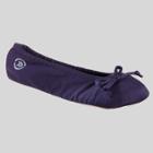 Isotoner Women's Classic Ballerina Slippers - Purple