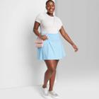 Women's Plus Size Knit Mini Tennis A-line Skirt - Wild Fable