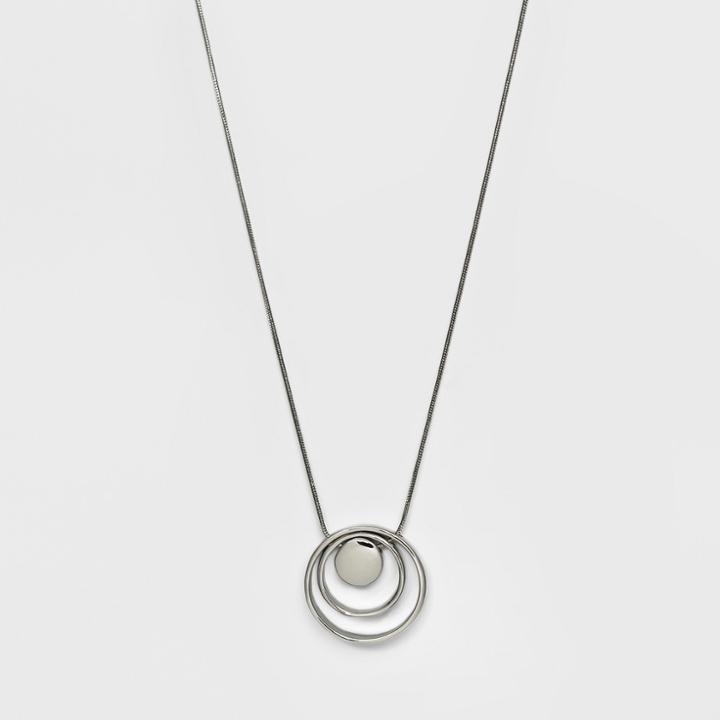 Target Long Circle Pendant Necklace - A New Day