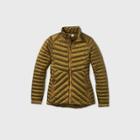 Women's Packable Down Puffer Jacket - All In Motion Green/gold