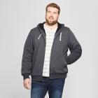 Target Men's Tall Sherpa Fleece Jacket - Goodfellow & Co Black