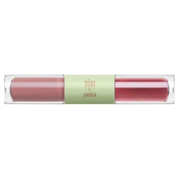 Pixi By Petra Gel Tint & Silk Gloss .20oz - Berry Tint/sweet Gloss, Hollywood Pink