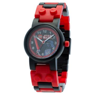 Lego Star Wars Darth Vader Watch With Minifigure - Black&red, Kids Unisex, Red/white/black