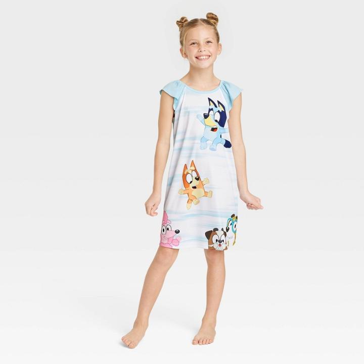 Girls' Bluey Dorm Nightgown - Pink