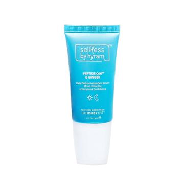 Selfless By Hyram Peptide Q10 And Ginger Daily Defense Antioxidant Face Serum