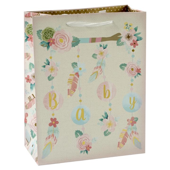 Spritz Large Boho Baby Cub Gift Bag -