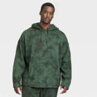 Men's Big & Tall French Terry Hooded Sweatshirt - All In Motion Green