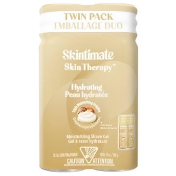 Skintimate Skin Therapy Hydrating Women's Shave Gel Twin Pack