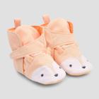 Baby Fox Crib Shoes - Cloud Island Orange 3-6m, Infant Unisex