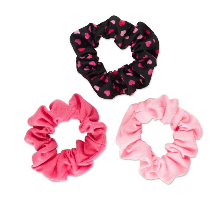 Scunci Scrunchies With Hearts