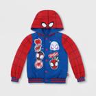 Boys' Marvel Spider-man Jacket - Blue 3 - Disney