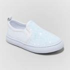 Toddler Girls' Madigan Slip-on Sneakers - Cat & Jack White