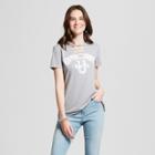 Women's Short Sleeve Ophiuchus Graphic T-shirt - Modern Lux (juniors') Gray