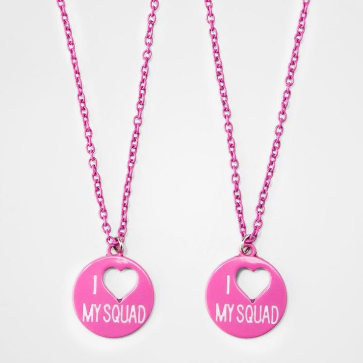 Girls' I Heart My Squad Necklace - Cat & Jack,