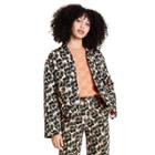 Women's Animal Print Cropped Quilted Jacket - Rachel Comey X Target Olive Green Xxs