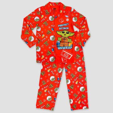 Boys' Lego Star Wars: The Mandalorian Holiday 2pc Coat Pajama
