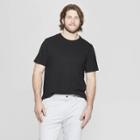 Men's Big & Tall Regular Fit Short Sleeve Lyndale Crew T-shirt - Goodfellow & Co Black