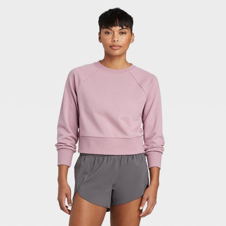 Women's Baja Sweatshirt - All In Motion Purple