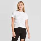 Women's Disney Classic Mickey Short Sleeve Graphic T-shirt - White