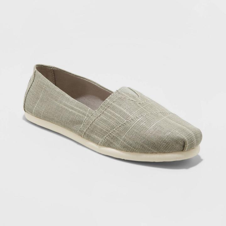 Women's Mad Love Lydia Slip On Canvas Sneakers - Silver