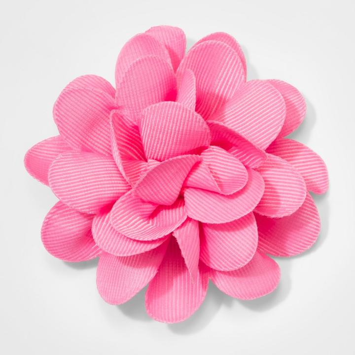 Girls' Rose Salon Clip - Cat & Jack Coral (pink)