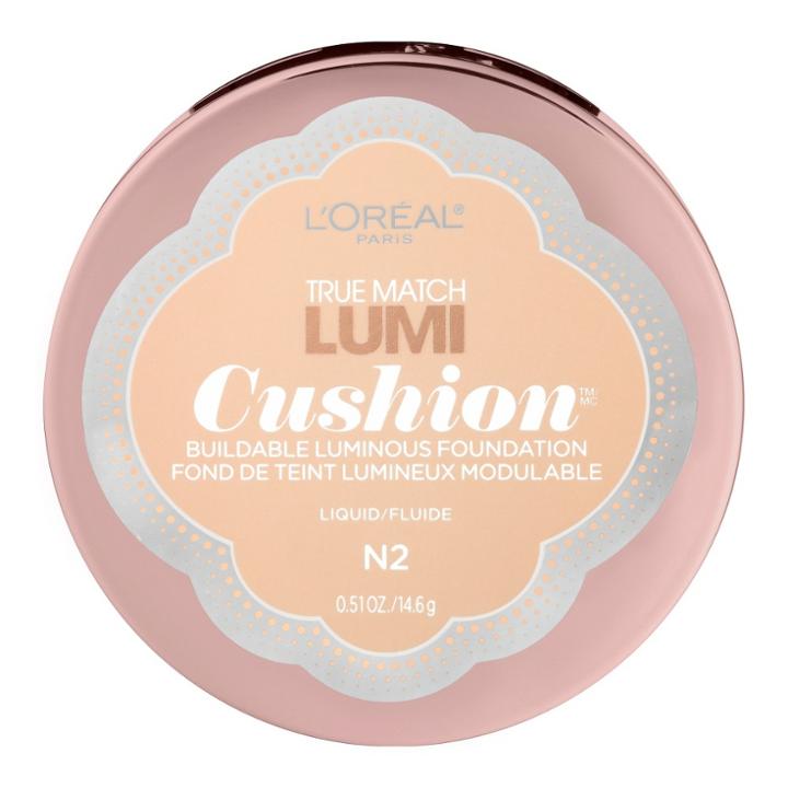 L'oreal Paris True Match Cushion N2 Classic Ivory .51fl Oz, Classic Ivory N2