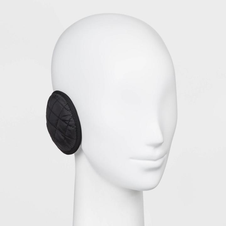 Degrees By 180s Women's Puffy Quilt Winter Headband - Black One Size, Women's