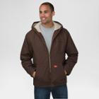 Dickies Men's Duck Sherpa Lined Hooded Jacket Chocolate Xl, Chocolate Heather