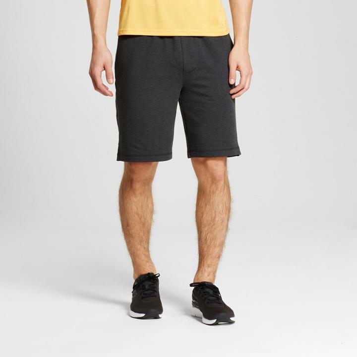 Men's Soft Touch Shorts - C9 Champion Black Heather L, Size: Large, Black Grey