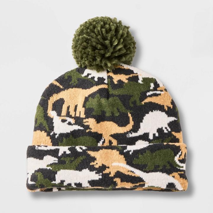 Baby Dinosaur Beanies - Cat & Jack Green