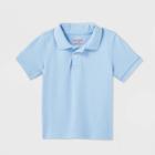 Petitetoddler Boys' Short Sleeve Interlock Uniform Polo Shirt - Cat & Jack