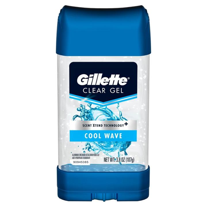 Gillette Cool Wave Clear Gel Antiperspirant And Deodorant - 3.8oz,