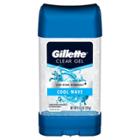 Gillette Cool Wave Clear Gel Antiperspirant And Deodorant - 3.8oz,