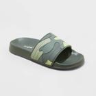 Kids' Nikko Slip-on Slide Sandals - Cat & Jack Camo