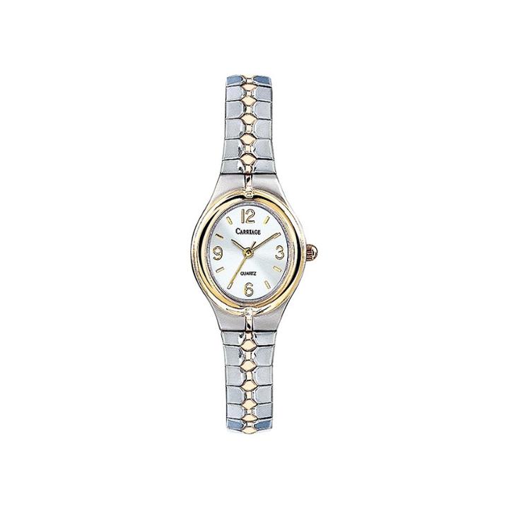 Women's Carriage By Timex Expansion Band Watch - Two Tone C6a241tg, Gold/