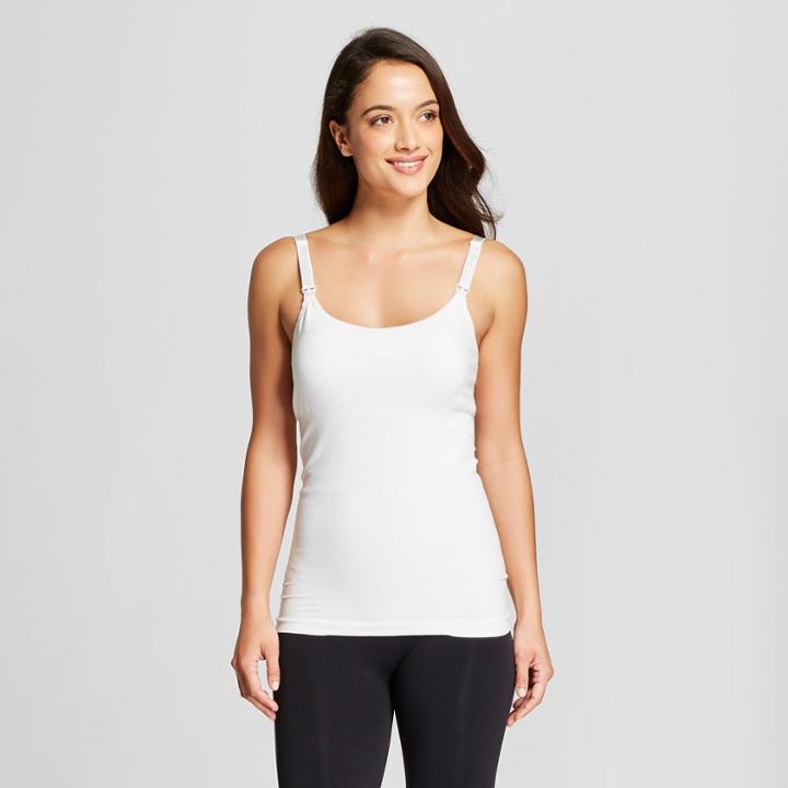 Maternity Post Pregnancy Shaping Nursing Cami - Isabel Maternity By Ingrid & Isabel White