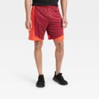 Men's Big & Tall Basketball Shorts - All In Motion Red Xxxl