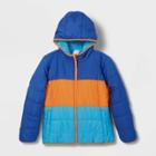 Boys' Reversible Puffer Jacket - Cat & Jack Blue