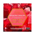 Vitamasques Ruby Gemstone Sheet Mask - 0.74 Fl Oz, Adult Unisex