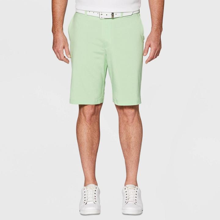 Jack Nicklaus Men's Heathered Golf Shorts - Green Ash Heather
