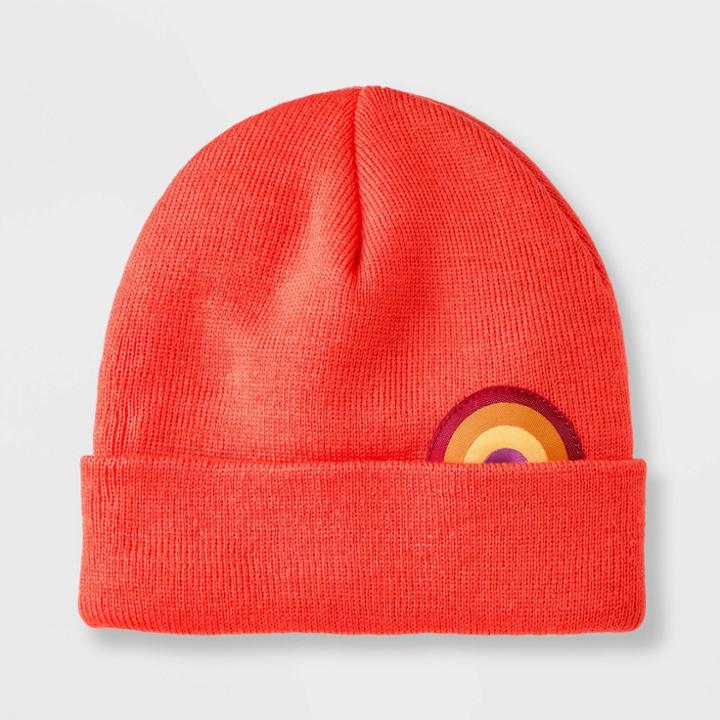 Baby Beanies - Cat & Jack Coral Red