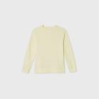 Kids' French Terry Pullover Sweatshirt - Cat & Jack Light Yellow
