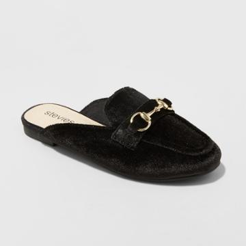 Girls' Stevies #bookmark Mules - Black