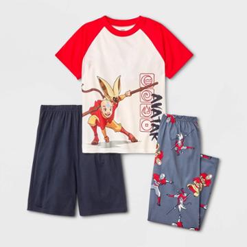 Boys' Avatar: The Last Airbender Aang 3pc Pajama