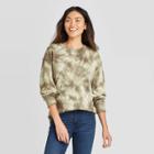 Women's Crewneck Sweatshirt - Knox Rose Olive Xs, Women's, Green