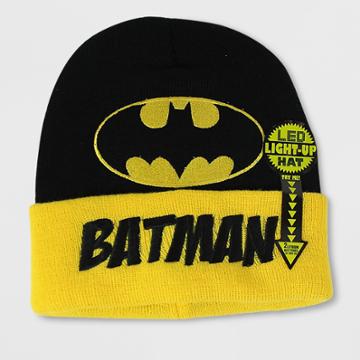 Batman Men's Led Beanie - Black